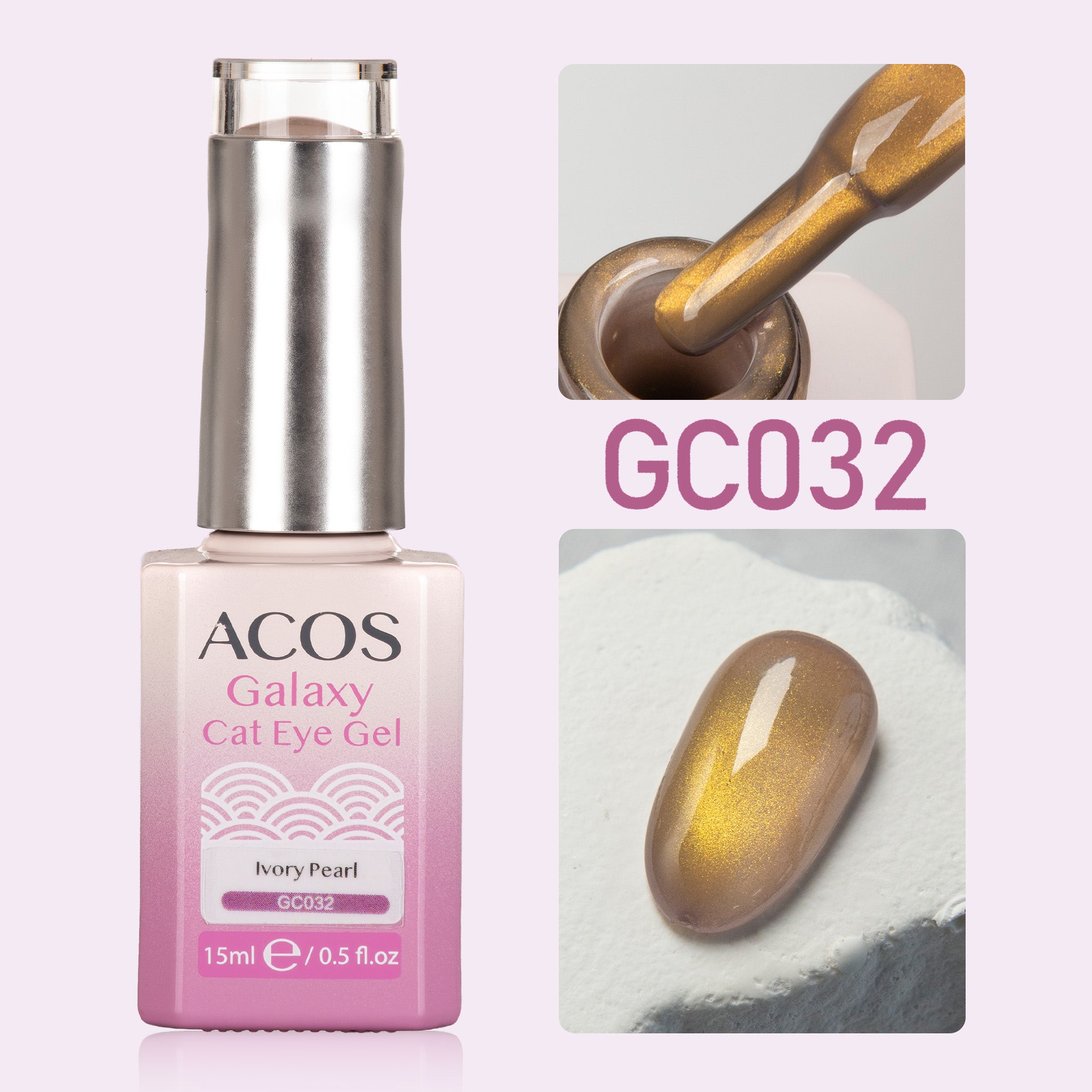 ACOS Galaxy Cat Eye Gel Colour (15ml) - Lashmer