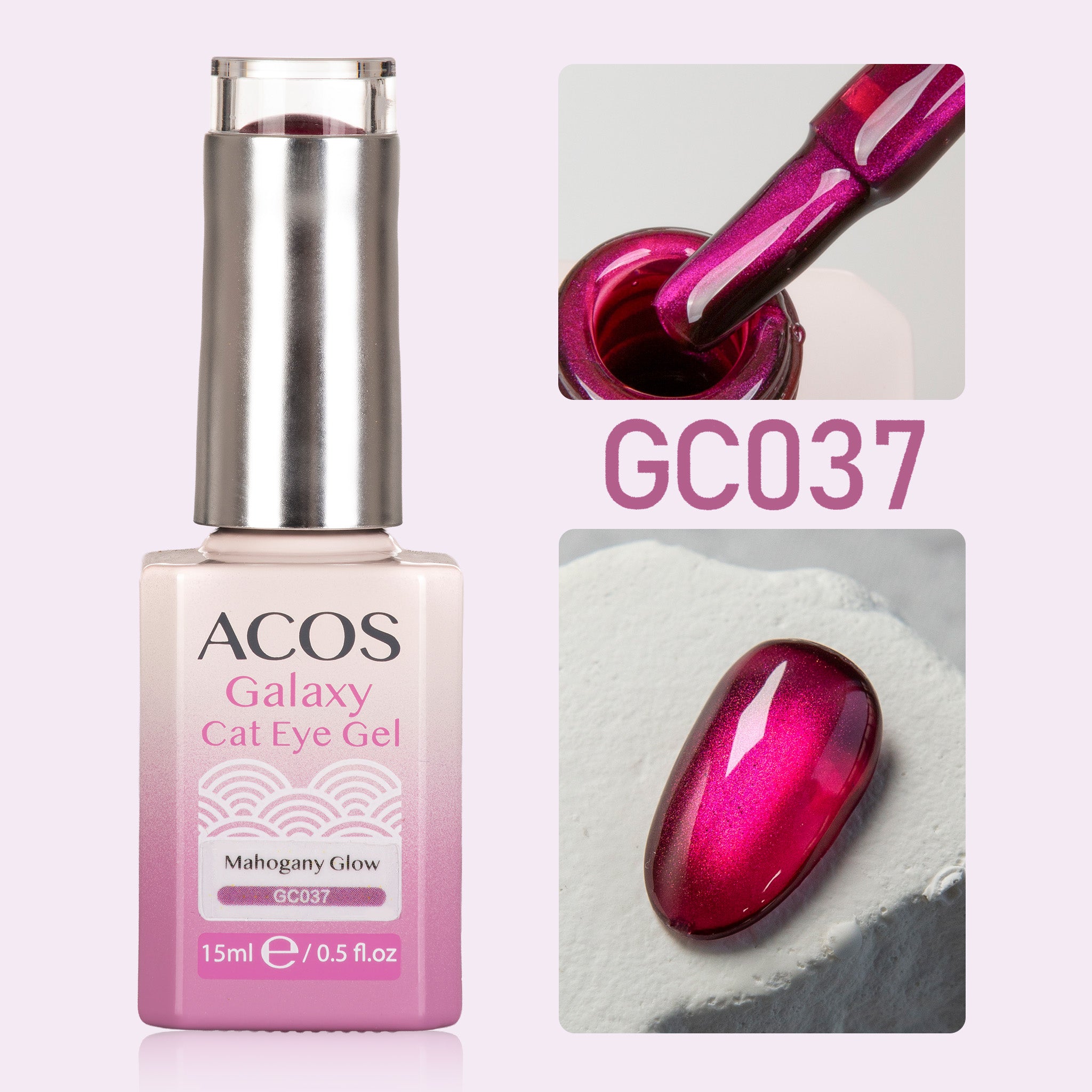 ACOS Galaxy Cat Eye Gel Colour (15ml) - Lashmer