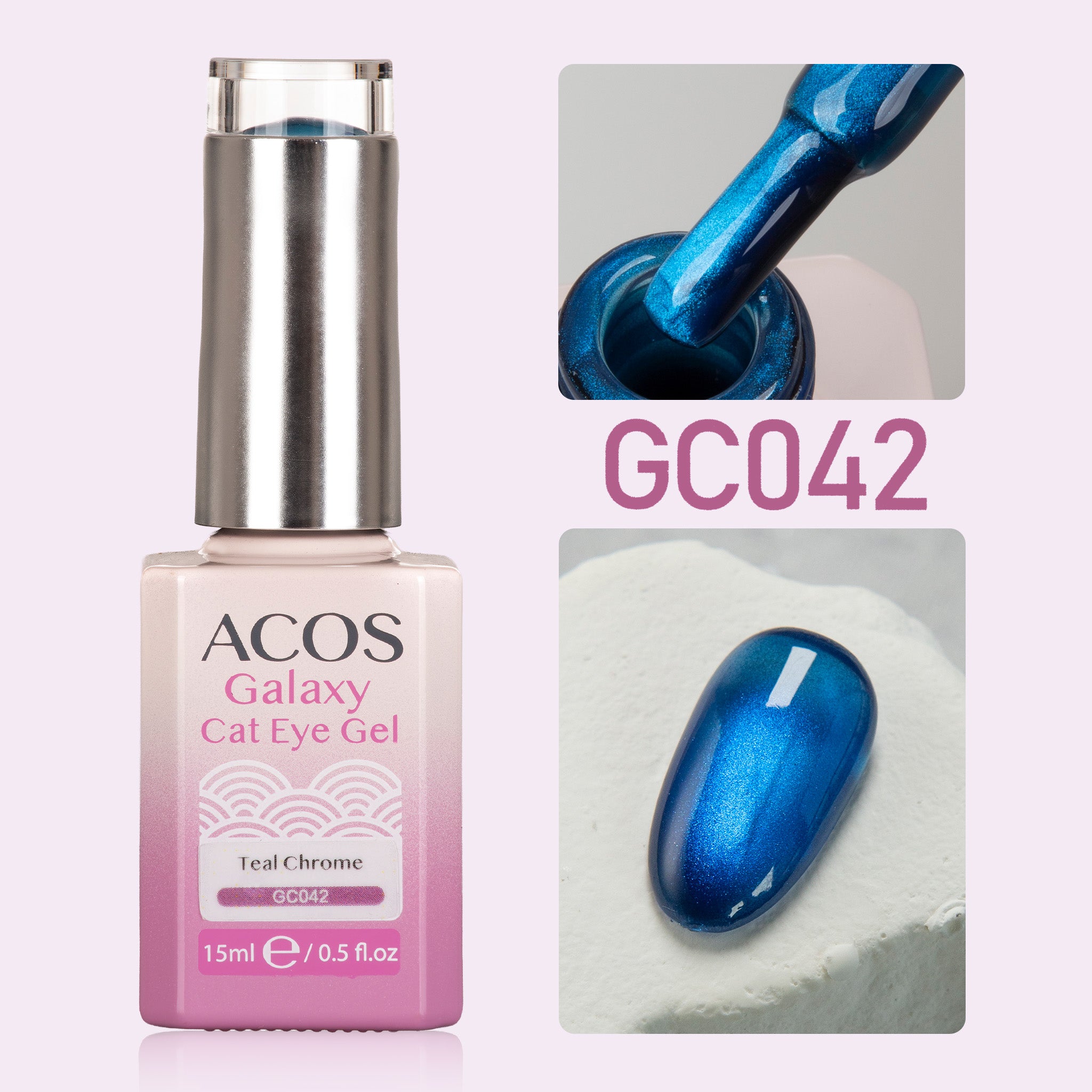 ACOS Galaxy Cat Eye Gel Colour (15ml) - Lashmer