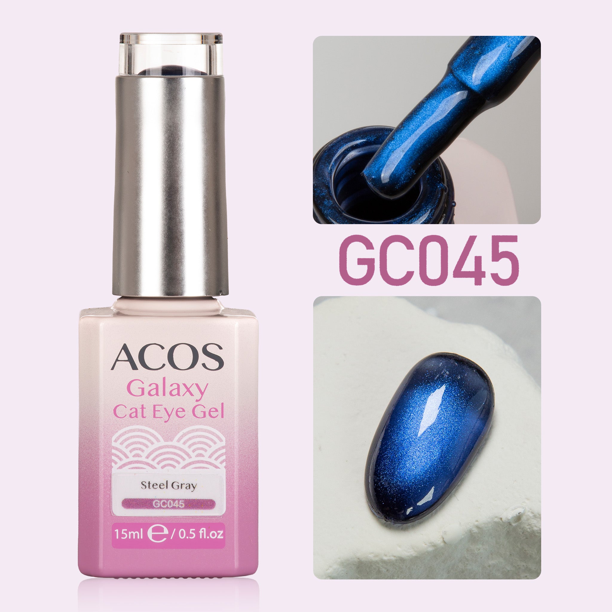 ACOS Galaxy Cat Eye Gel Colour (15ml) - Lashmer