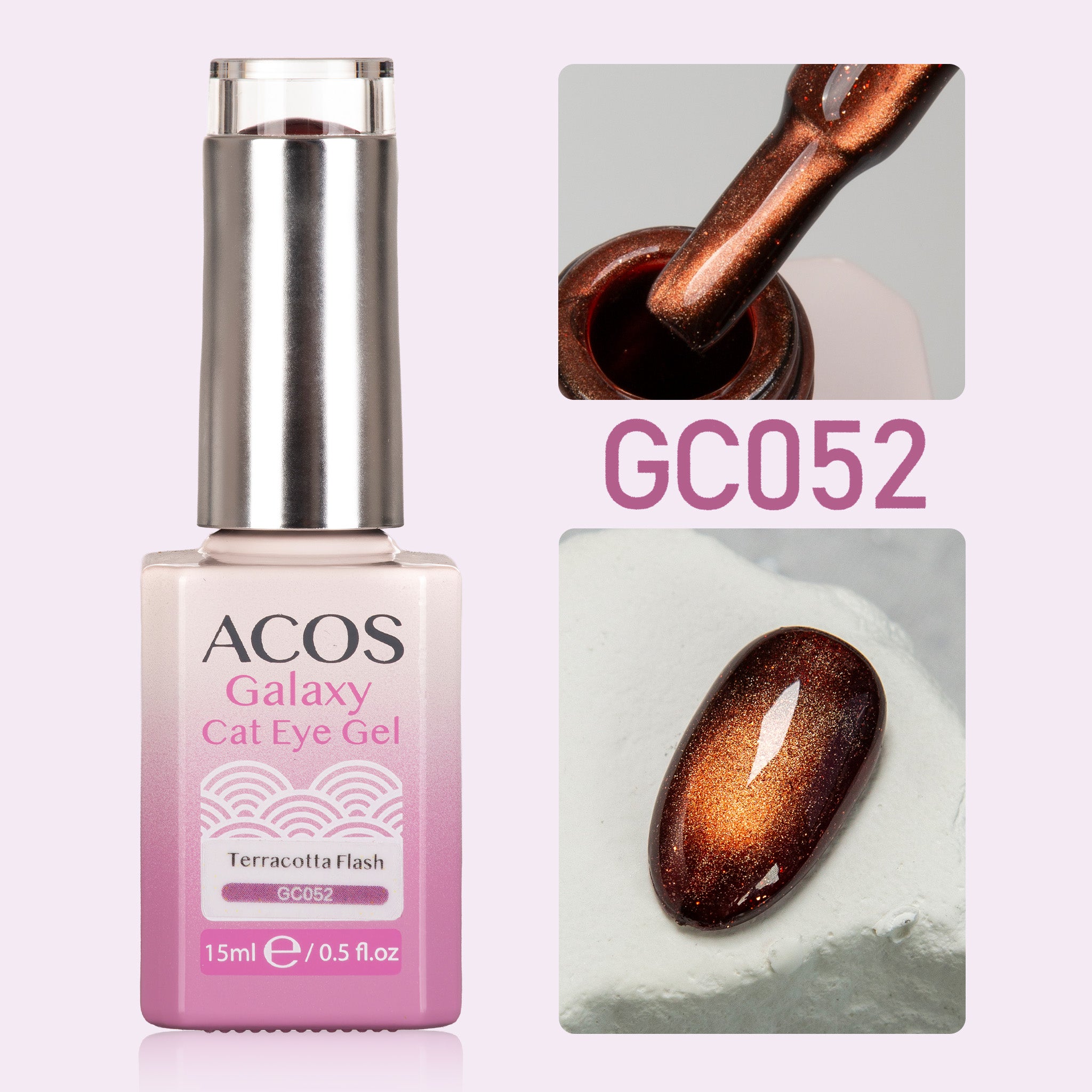 ACOS Galaxy Cat Eye Gel Colour (15ml) - Lashmer