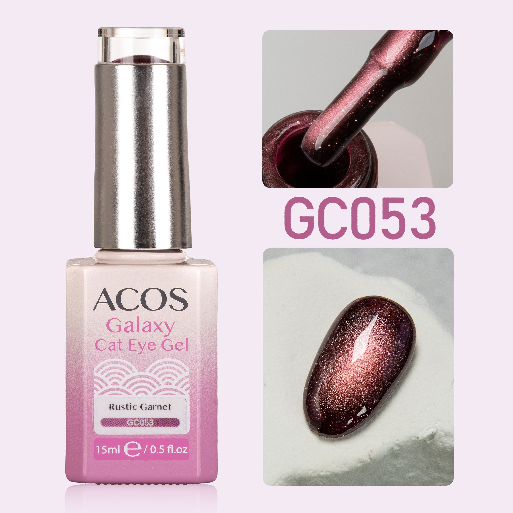 ACOS Galaxy Cat Eye Gel Colour (15ml) - Lashmer