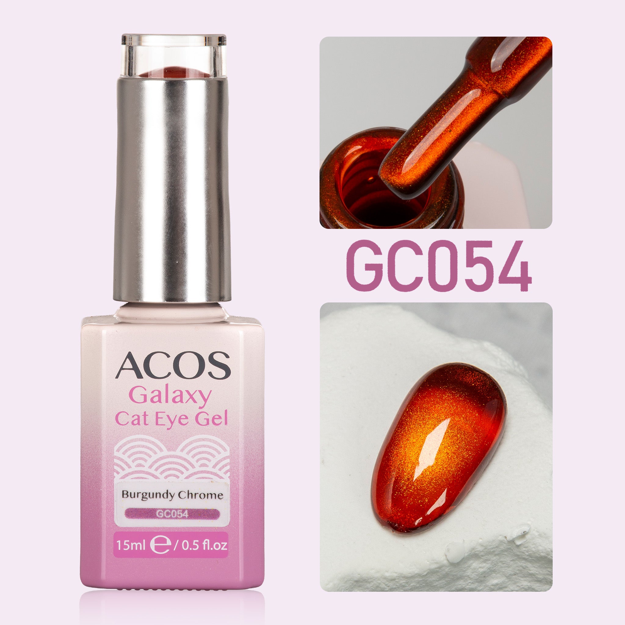 ACOS Galaxy Cat Eye Gel Colour (15ml) - Lashmer