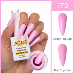 ACOS Magic Beauty Gel Polish Colour Orchid Petal (170) - Lashmer