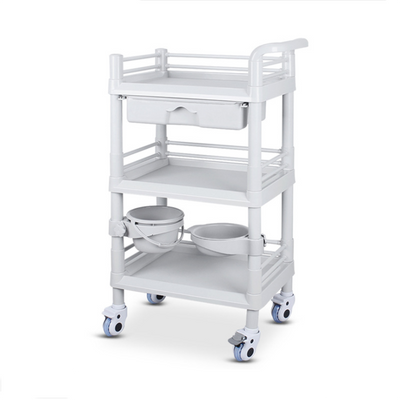 Karma Wilton 3 Tier Beauty & Medical Trolley Small - Lashmer