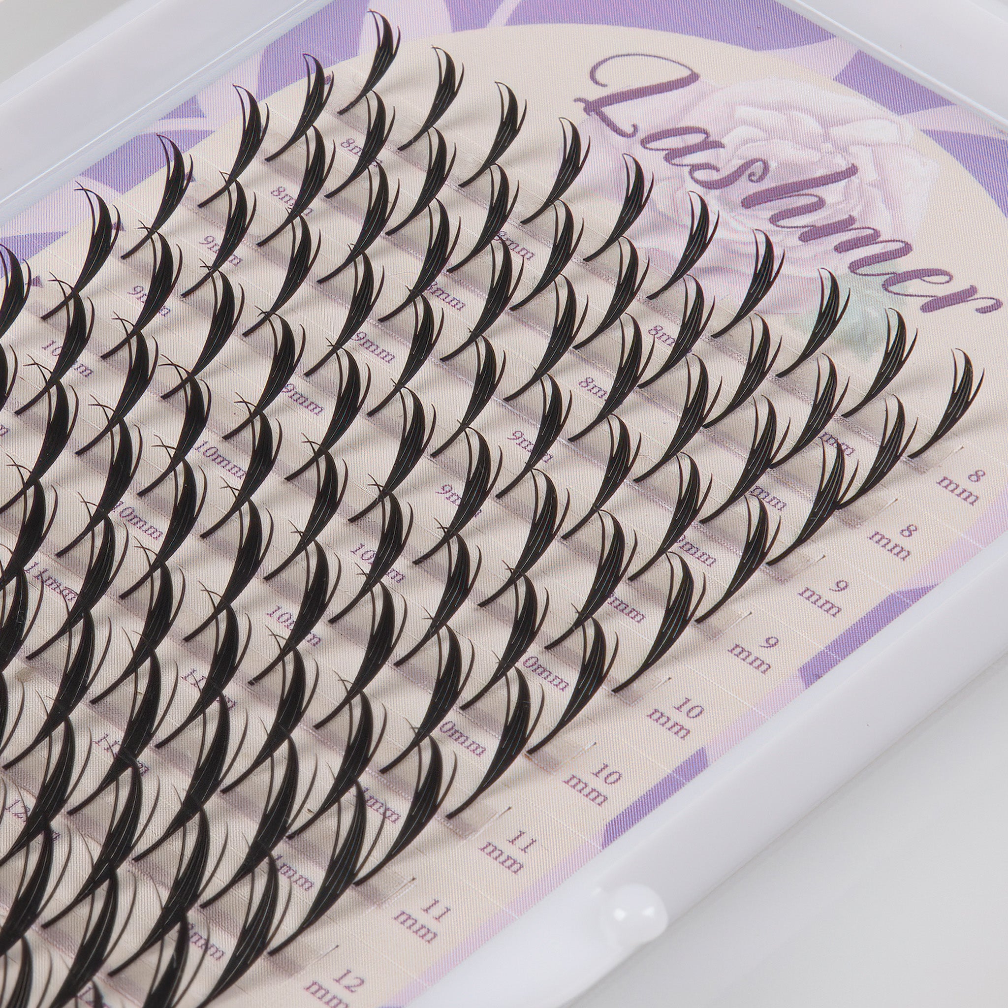 Luxury Tower Lashes | Lashmer | C, D Curl - Lashmer