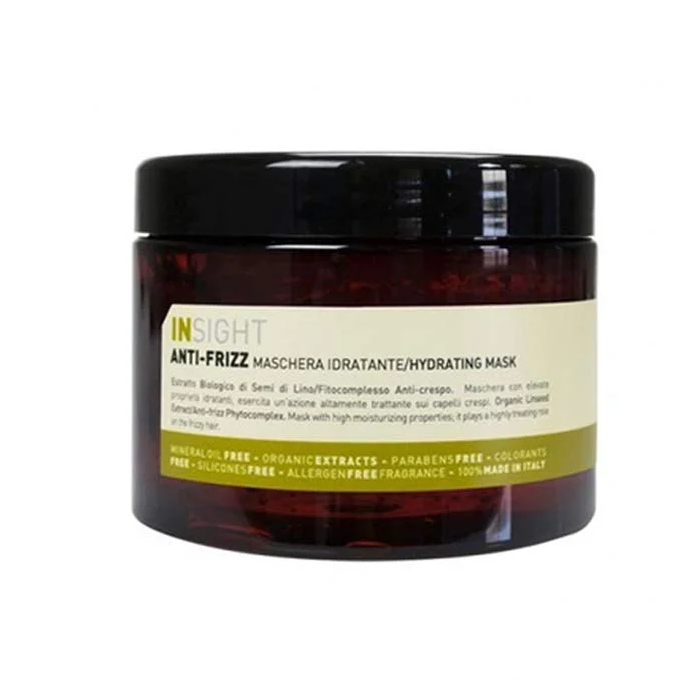 Insight Anti-Frizz Hydrating Hair Mask 500 ml - Lashmer