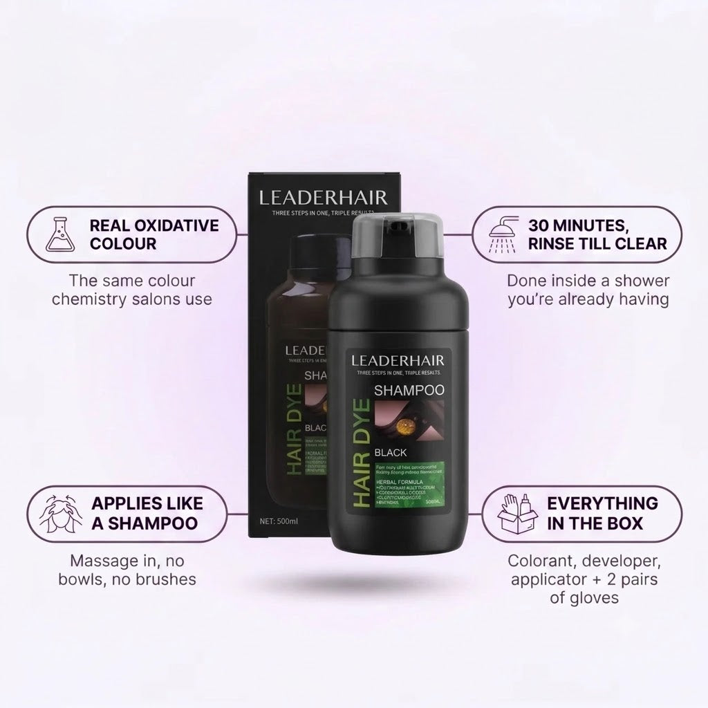 LEADERHAIR™ Hair Dye Shampoo - MV hair and beauty