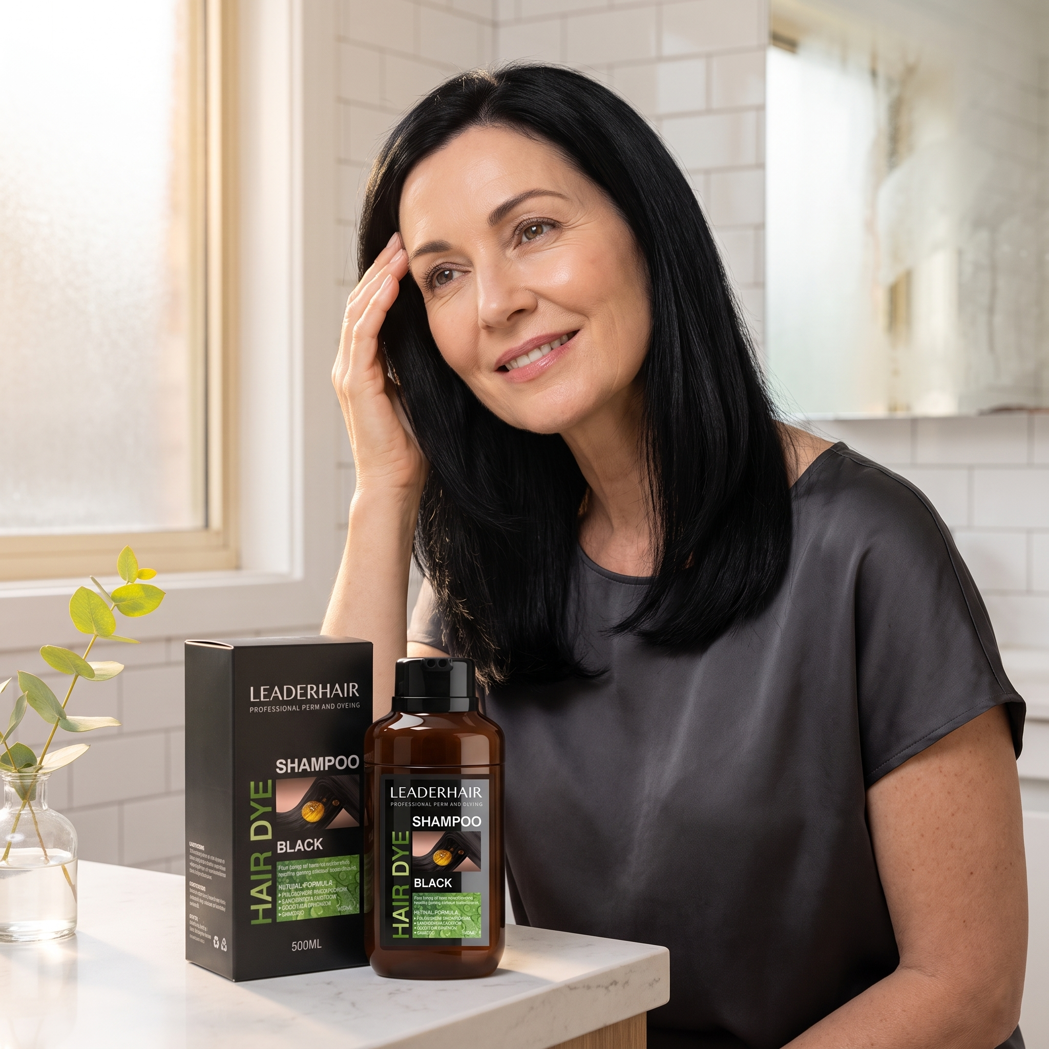 LEADERHAIR™ Hair Dye Shampoo - MV hair and beauty