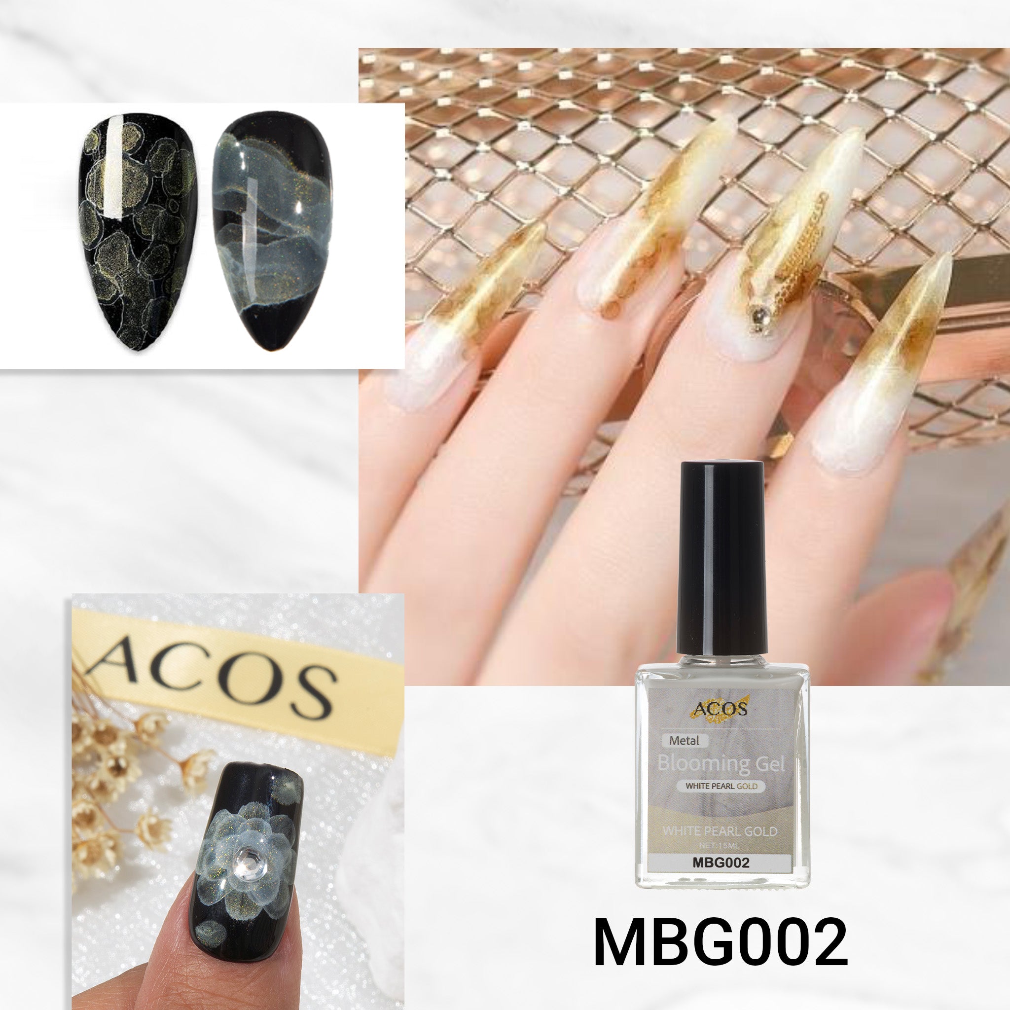 ACOS Metal Blooming Gel (15ml) - Lashmer