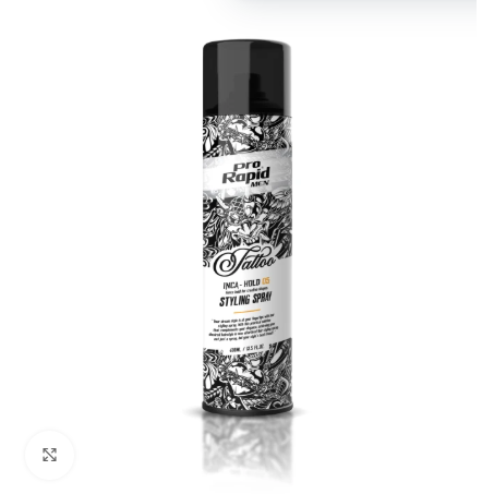 PRORAPID TATTOO SERIES HAIR SPRAY 400 ML - MV hair and beauty
