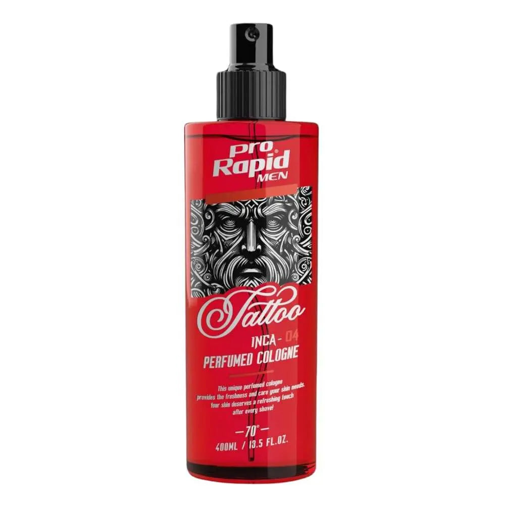 Pro Rapid Tattoo Series Inca After Shave Perfumed Cologne – 400 ml - MV hair and beauty