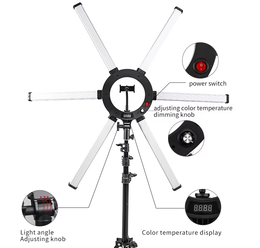 Karma 36″ LED Star Lamp 01080136 - Lashmer