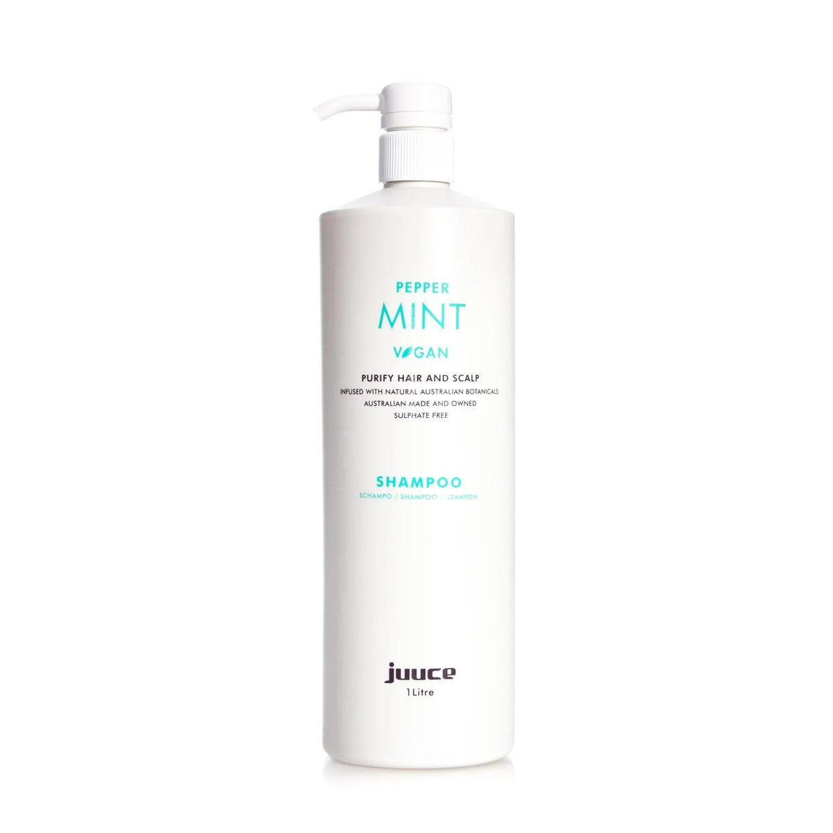 UUCE PEPPERMINT SHAMPOO CONDITIONER 1 L DUO PACK (pumps not included) - Lashmer