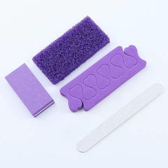 ACOS Professional 4-in-1 Disposable Manicure & Pedicure Kit - Lashmer