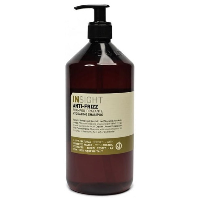 Insight Anti Frizz Moisturizing Shampoo 900ml - Lashmer