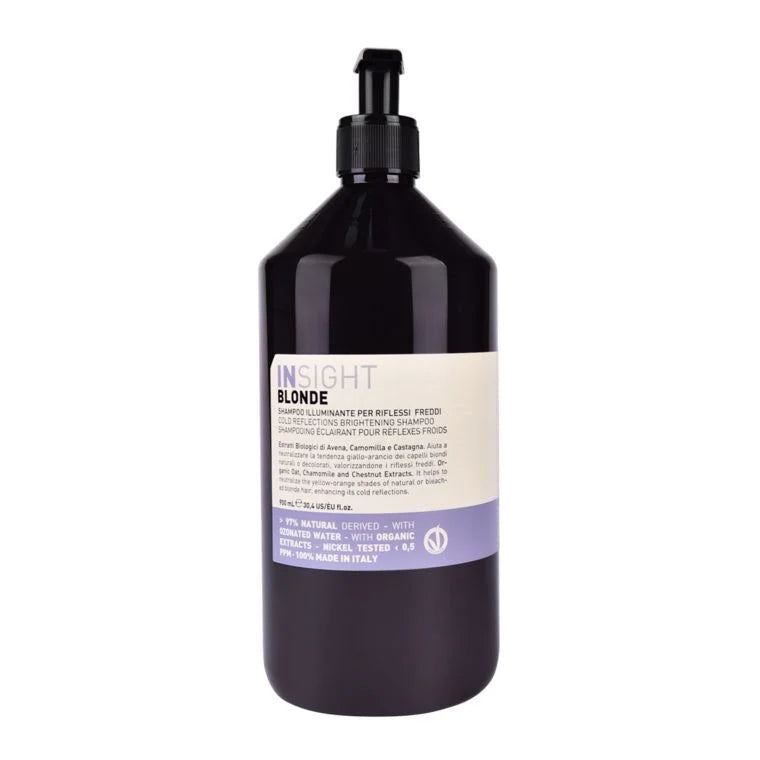Insight Blonde Eliminates Yellow Shampoo 900ml - Lashmer
