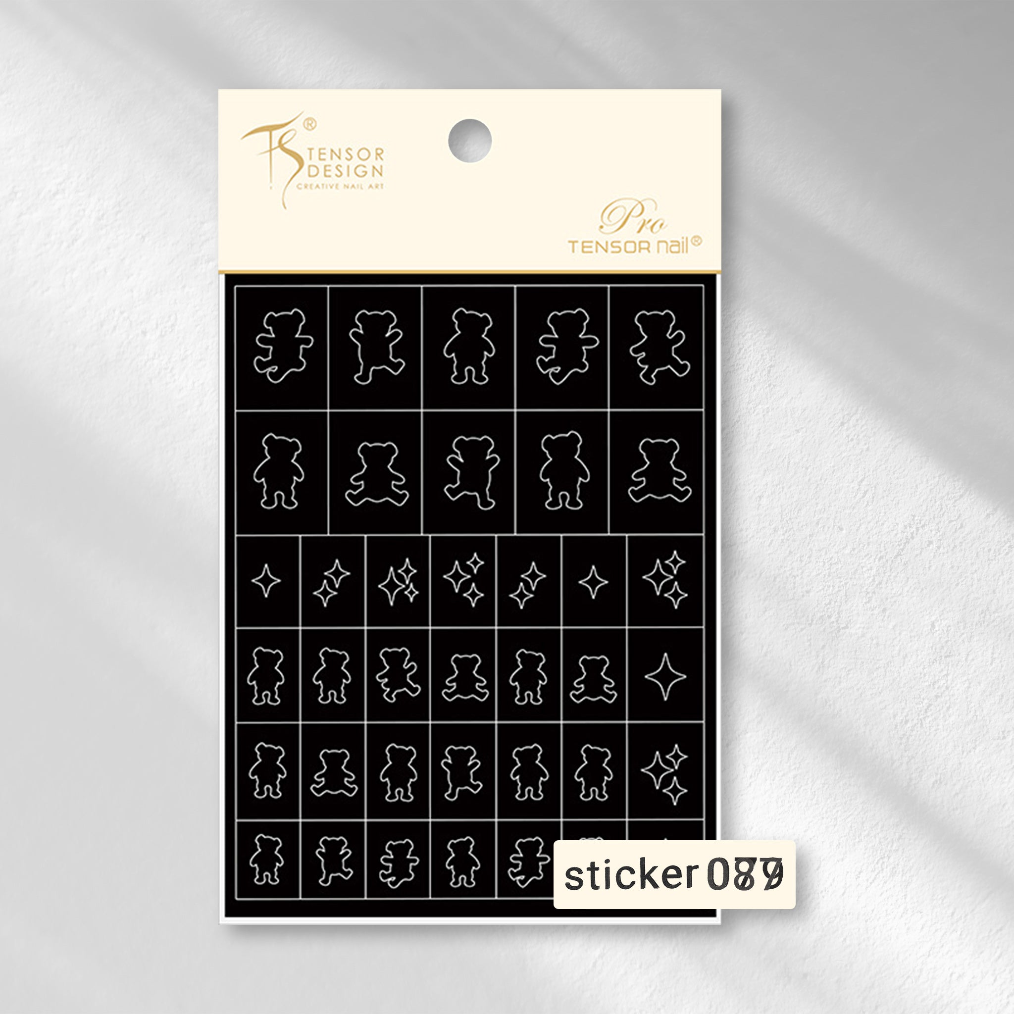 ACOS Nail Art Stickers -- Multi Shape - Lashmer