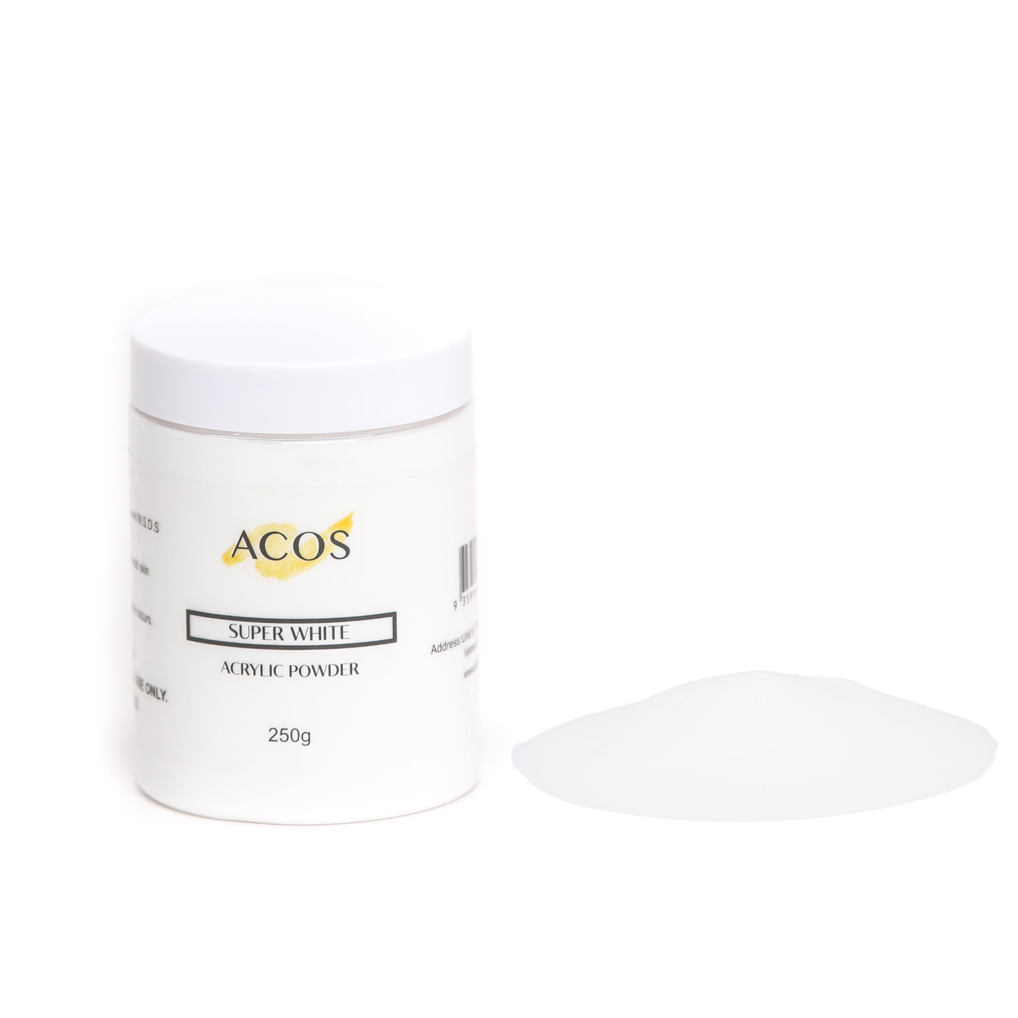 ACOS Super White High Performance Acrylic Powder - Lashmer